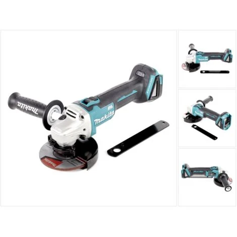 Makita DGA 506 Z Smerigliatrice angolare a batteria 18V 125mm Brushless - senza batteria, senza caricatore