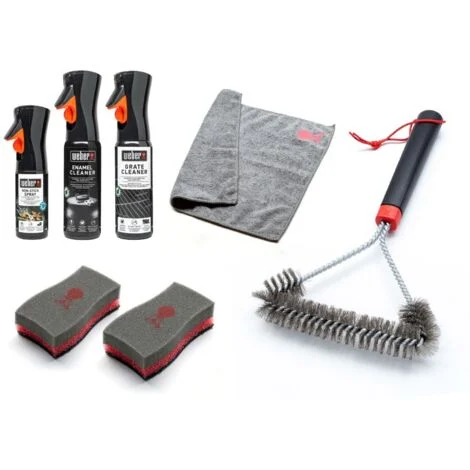 Weber B09KCM6L31 Kit di Pulizia per Barbecue a Carbone