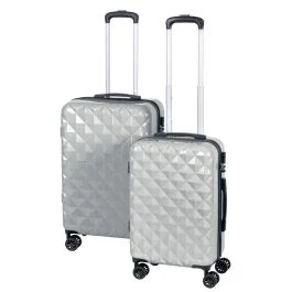 Set 2 valigie silver, Diamond