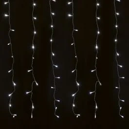 Tenda 104 led bianco caldo, a batteria, uso esterno, 150x70 cm, Santa's House