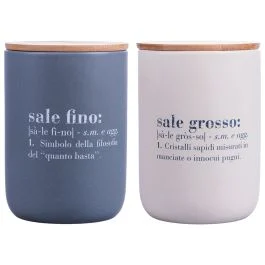 Set 2 barattoli sale 700 ml, Victionary