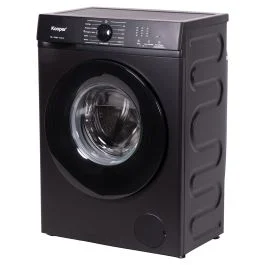 Lavatrice 7 Kg slim, 11 programmi automatici 1200 RPM, nero, Kooper