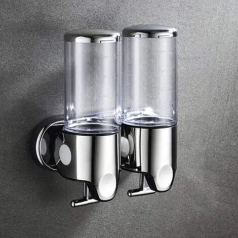 Dispenser di sapone a parete da 900 ml, dispenser di sapone a parete per il bagno, bagno