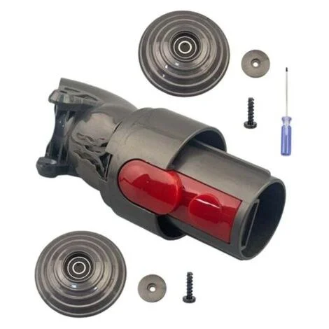 Accessori per aspirapolvere V7 V10 V11 V15: Adattatore per connettore spazzola di aspirazione a trasmissione diretta da 100 W + ruota a V
