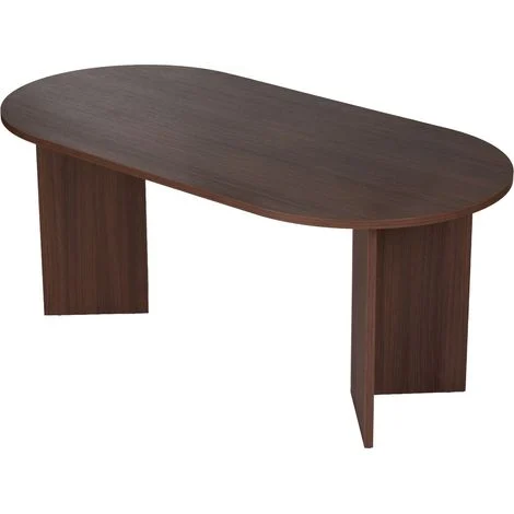 Tavolo da pranzo in legno "Sablin" - 180 x 89 x 75 cm - Noce