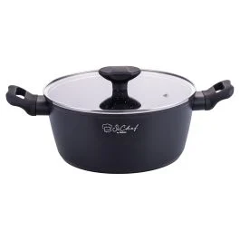 Casseruola con coperchio 24 cm, rivestimento in ceramica, induzione, Galaxy 2.0 SìChef