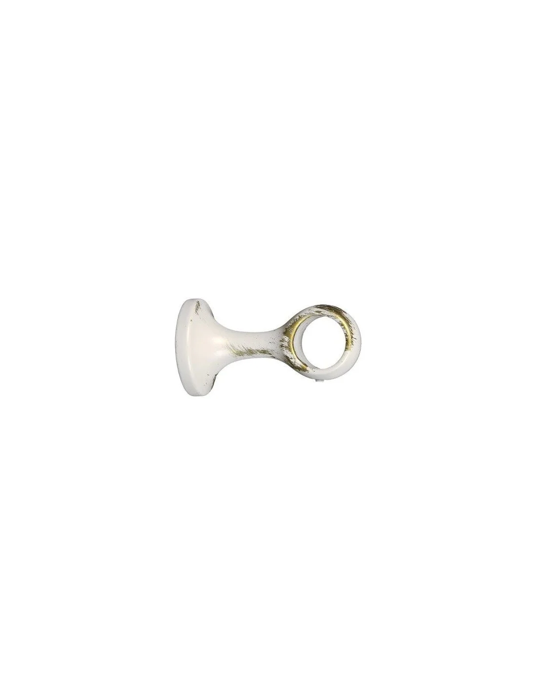2  SUPPORTO MONOBLOCCO AVORIO/ORO  CM.6