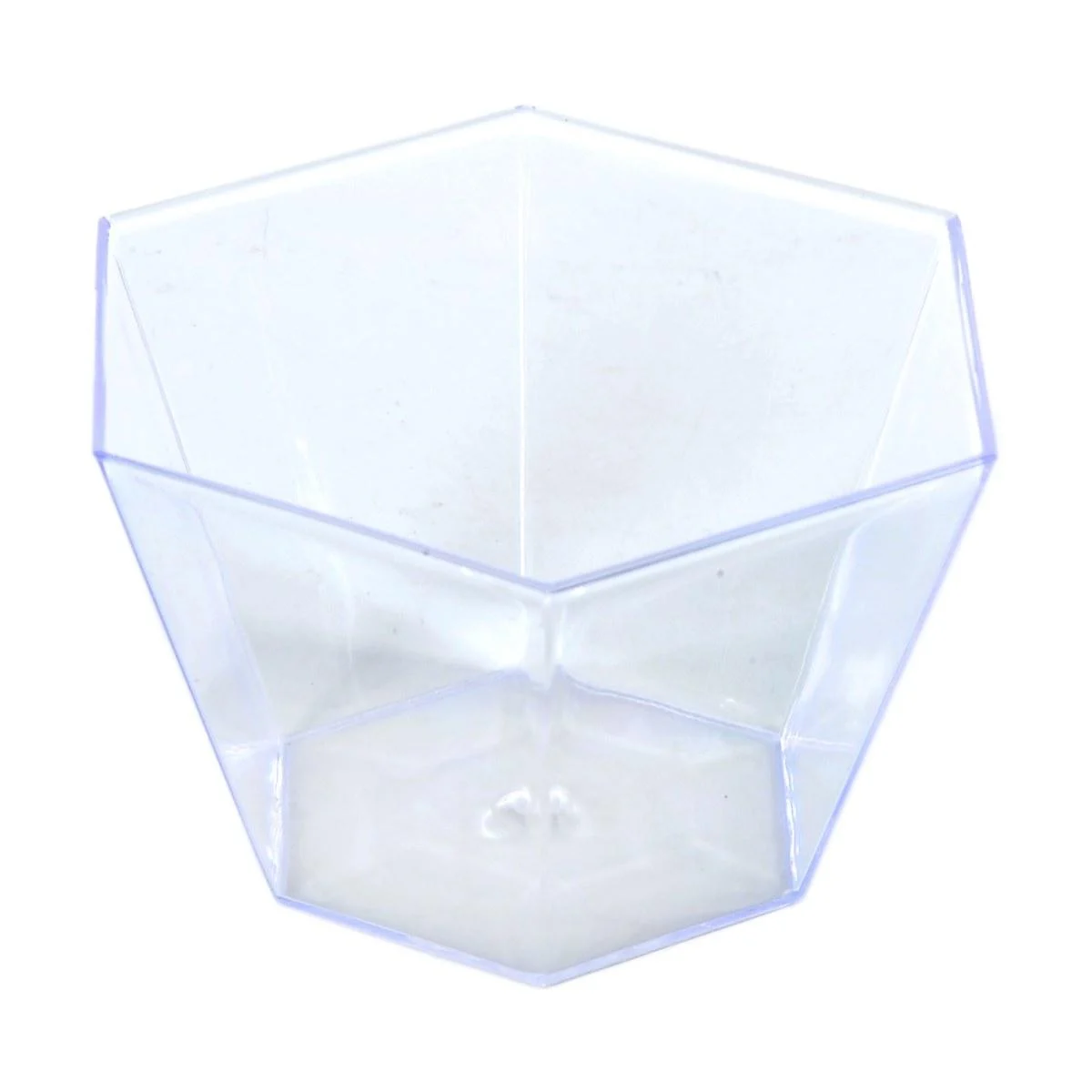 Ciotola Crystal Esagonale cm.7x4 pz.3