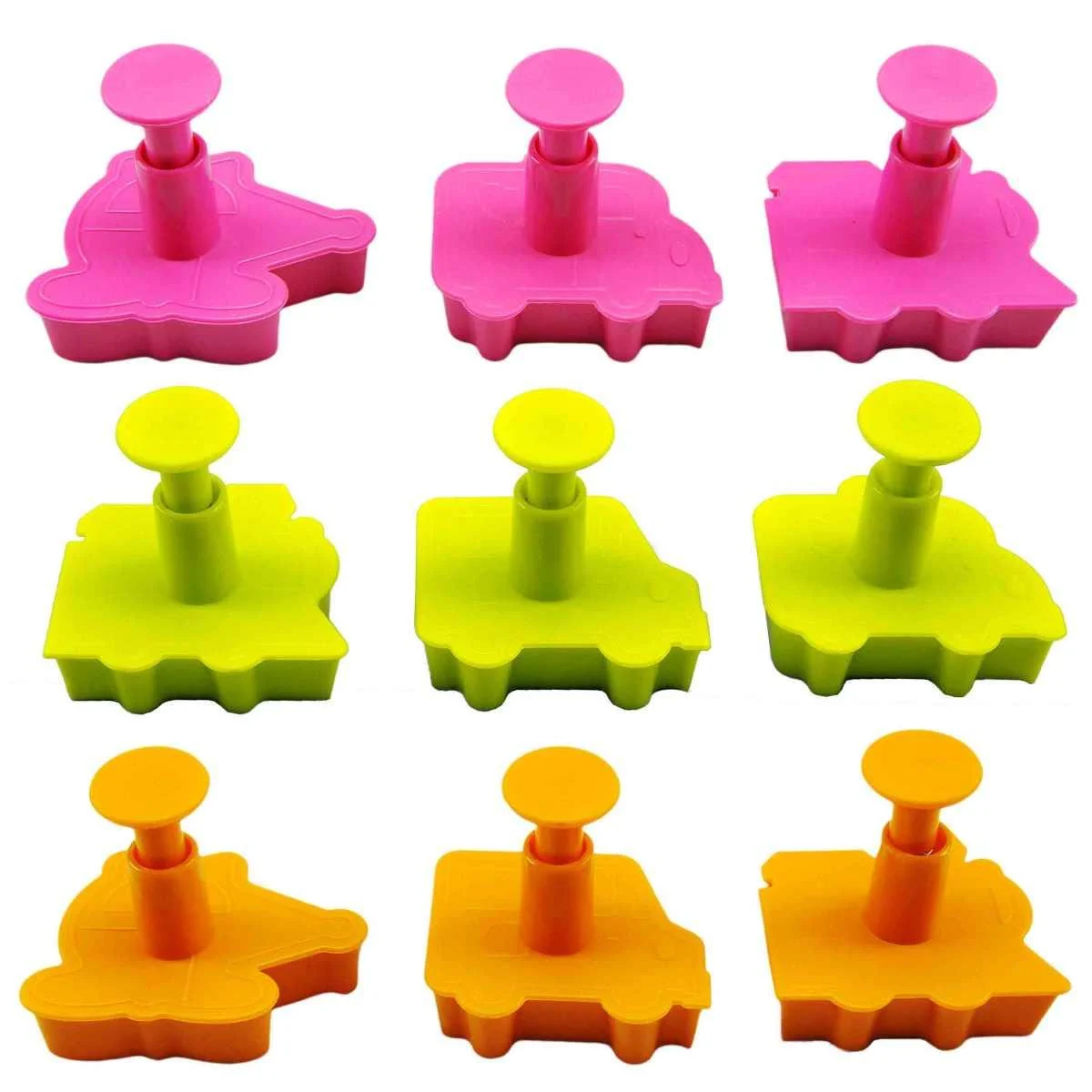 Formine Dolci Big Chef pz.3 Baby 3 Colori