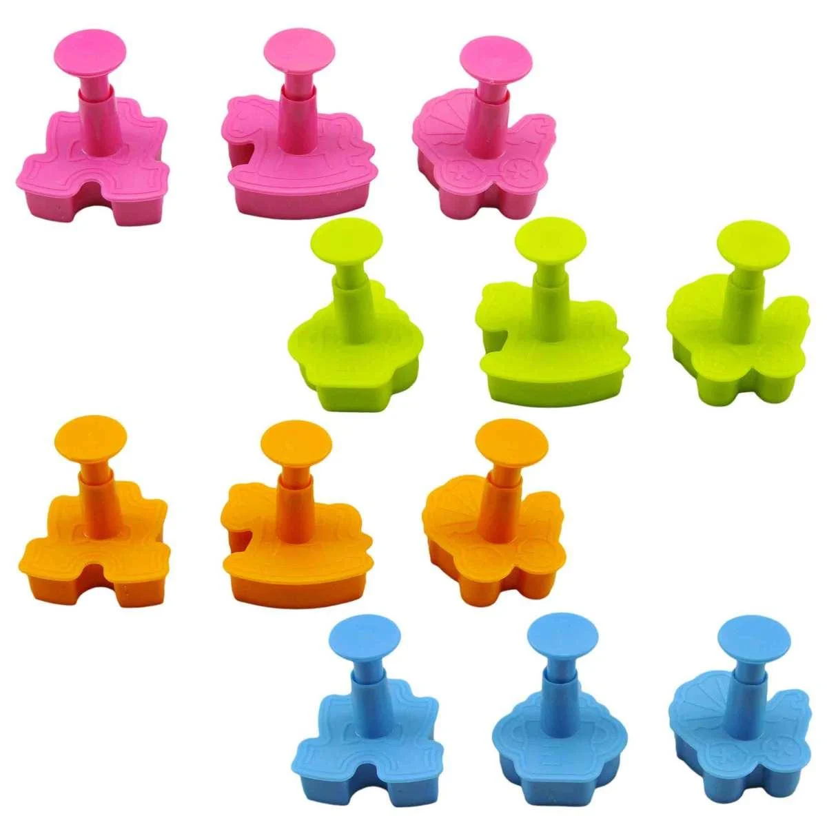 Formine Dolci Big Chef pz.3 Baby 4 Colori