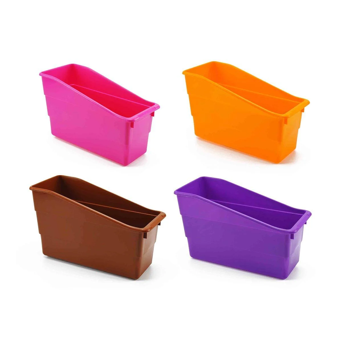 Contenitore Organizzatore PVC 14x31xH19 4 Colori