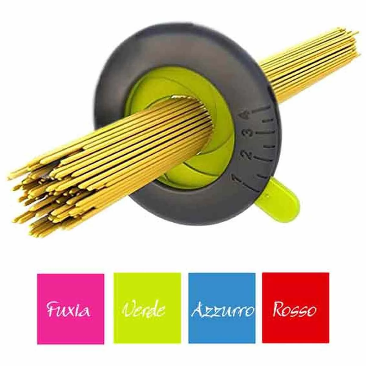 Misura Spaghetti PVC 4 Dosaggi e 4 Colori