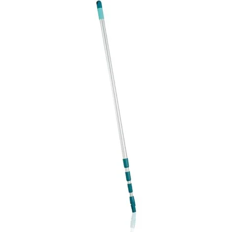 MANICO TELESCOPICO ALLUMINIO 145 200 CM LEIFHEIT SNODO CLICK SYSTEM PER PULIZIAI