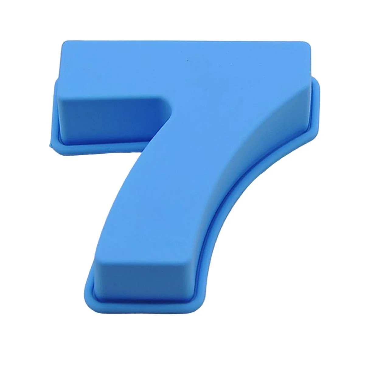 Stampo Silicone Numero 7 Blu