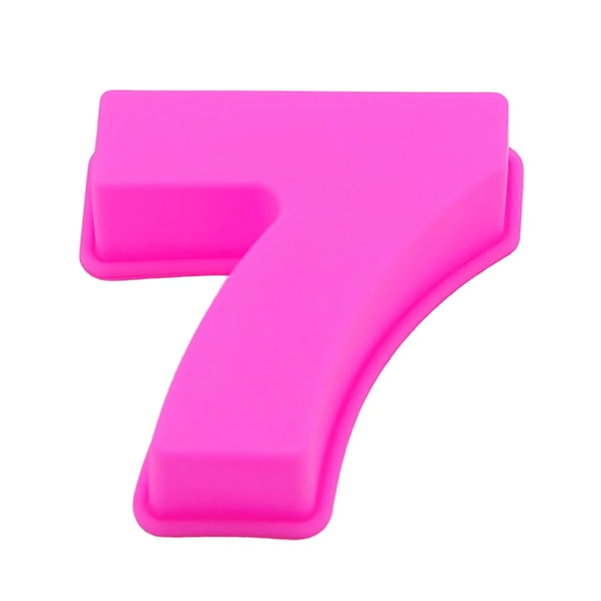 Stampo Silicone Numero 7 Fucsia