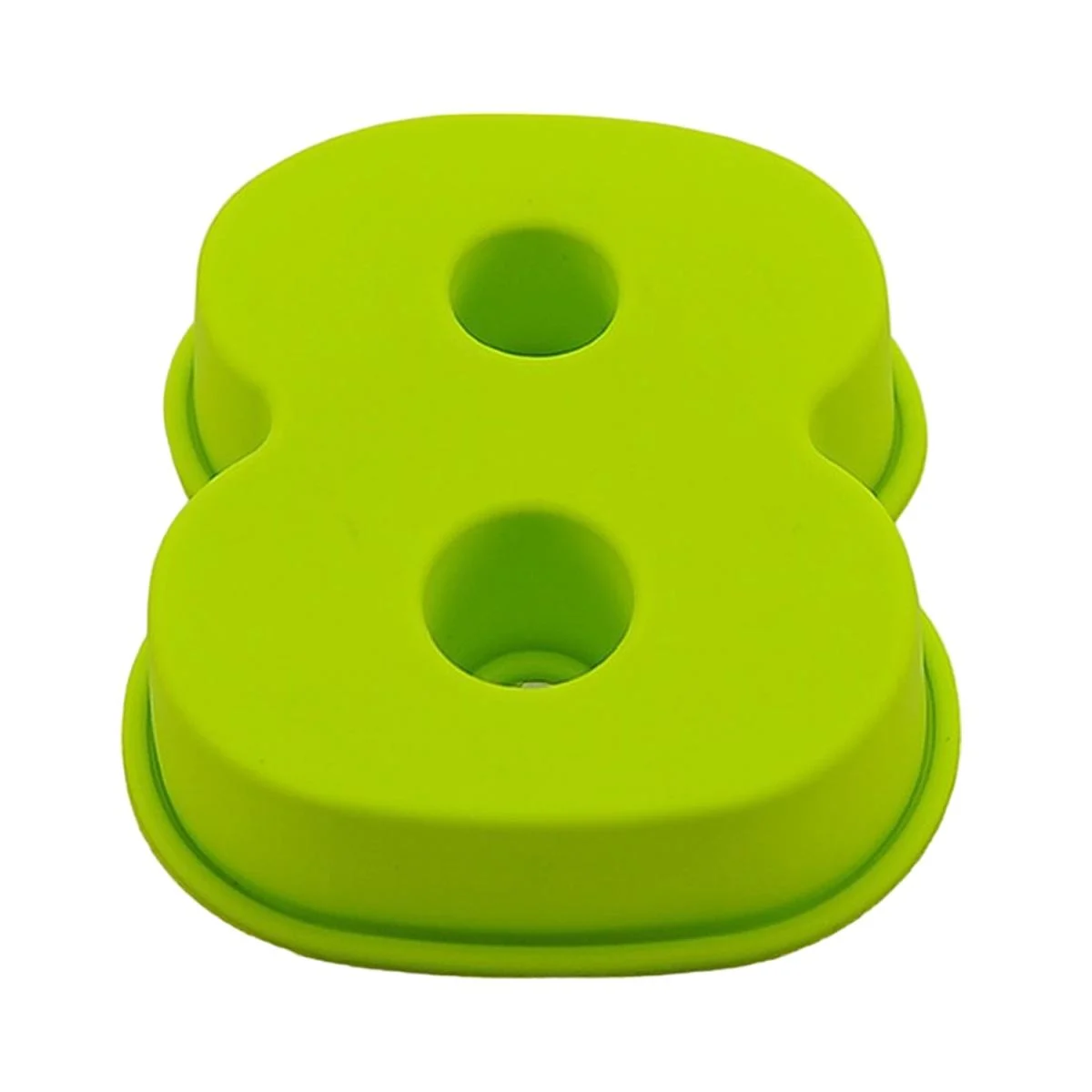 Stampo Silicone Numero 8 Verde
