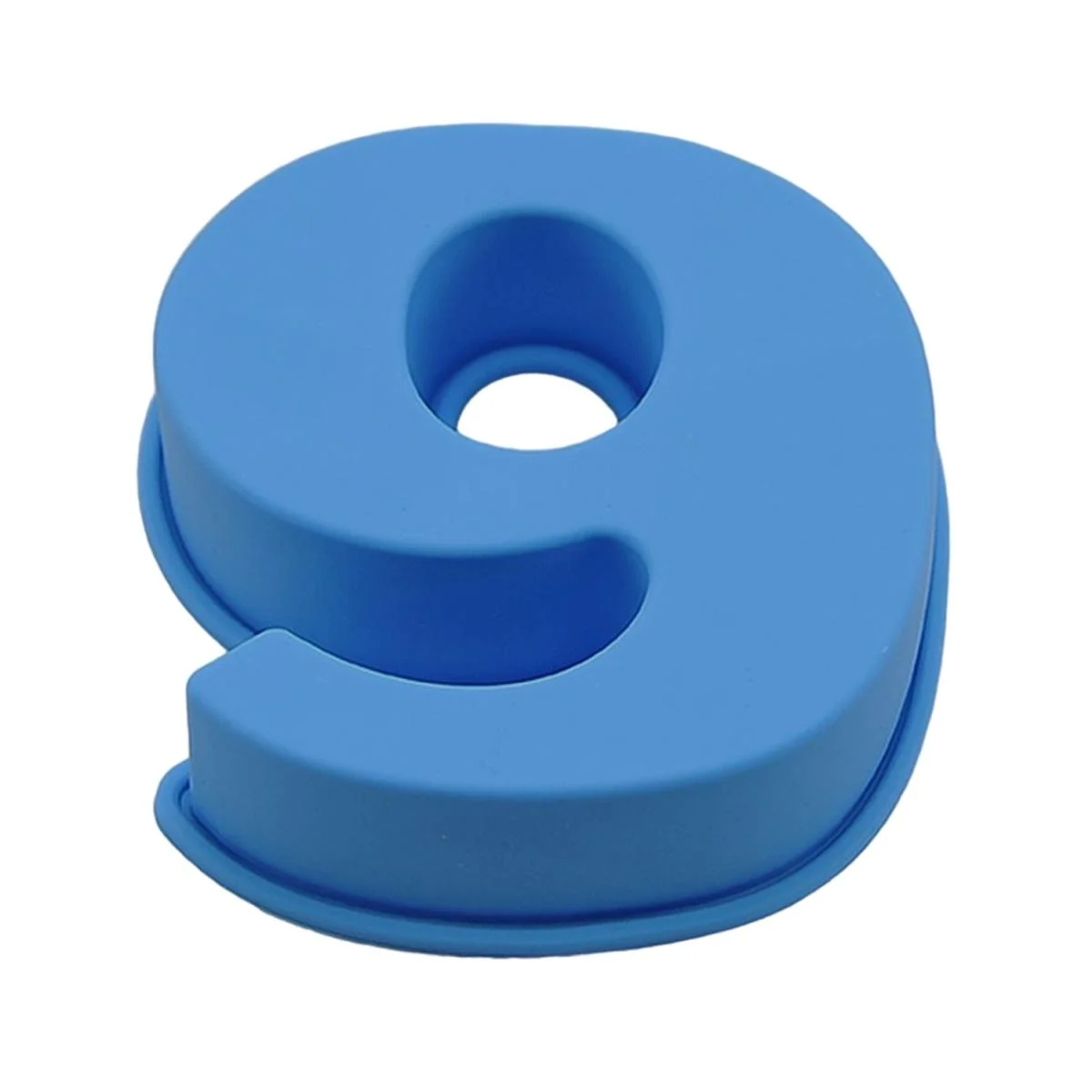 Stampo Silicone Numero 9 Blu
