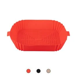Set 2 cestelli in silicone per friggitrice ad aria, SìChef