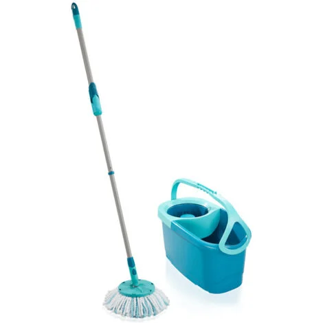 MOCIO MOP SET 3 PZ CLEAN TWIST LEIFHEIT FRANGE ROTANTI PULIZIA PAVIMENTI
