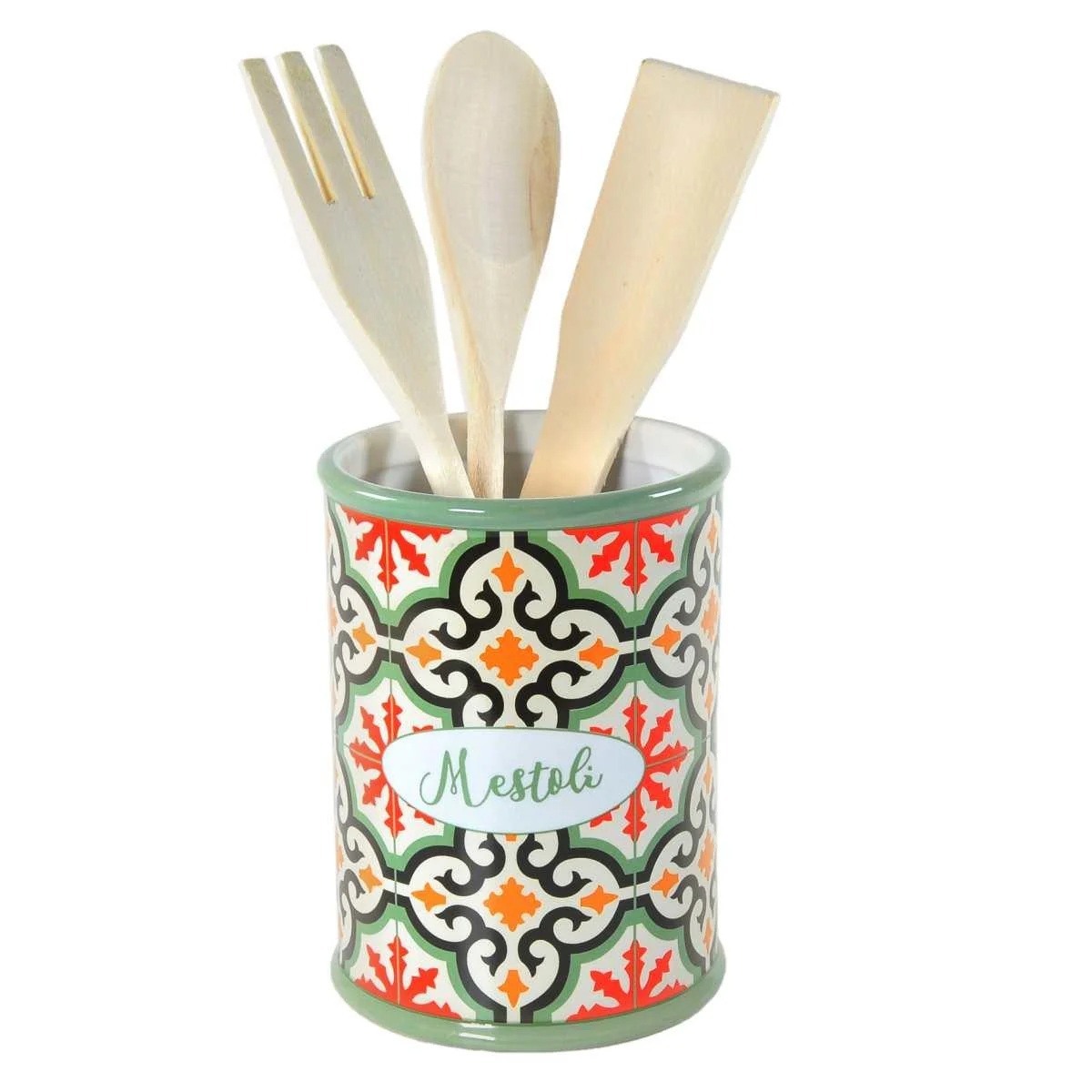 Porta Mestoli Ceramica Stoneware Cefal pz.4