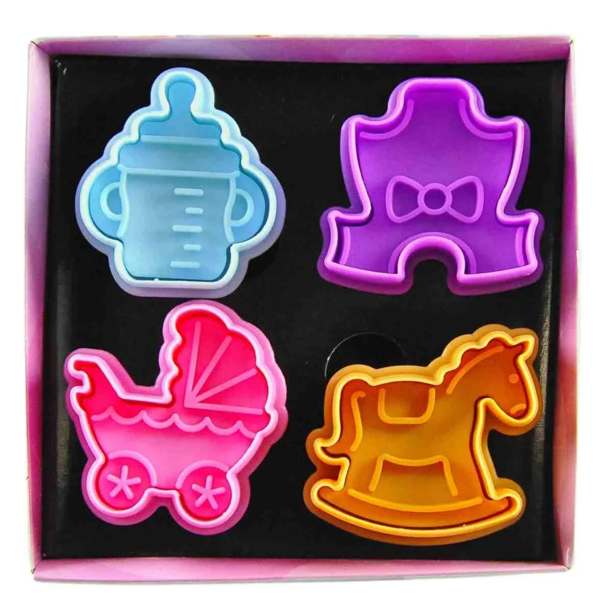 Stampi Set pz.4 Tagliabis. SilikoMart Baby