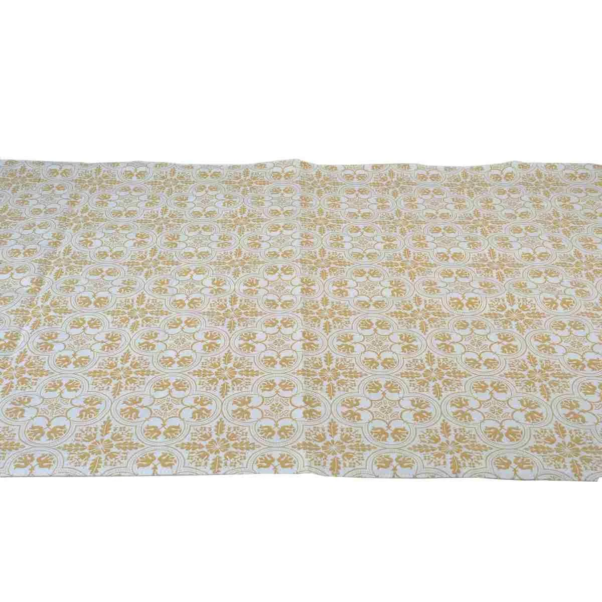 Runner cm.45x150 Fantasia Fiori Beige