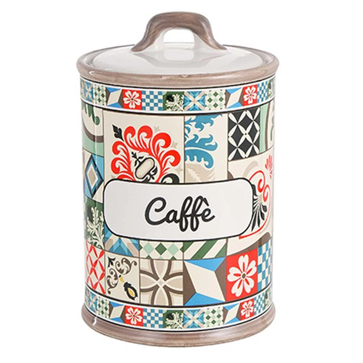 Barattolo Cermica Stoneware Positano Caffè cm.16