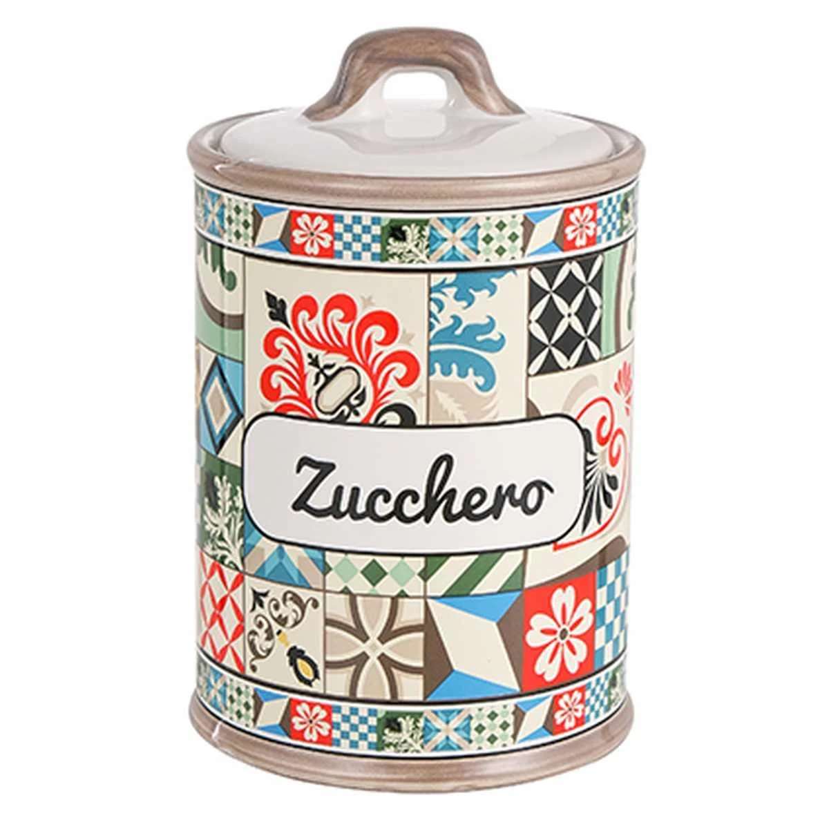 Barattolo Ceramica Stoneware Positano Zucchero c16