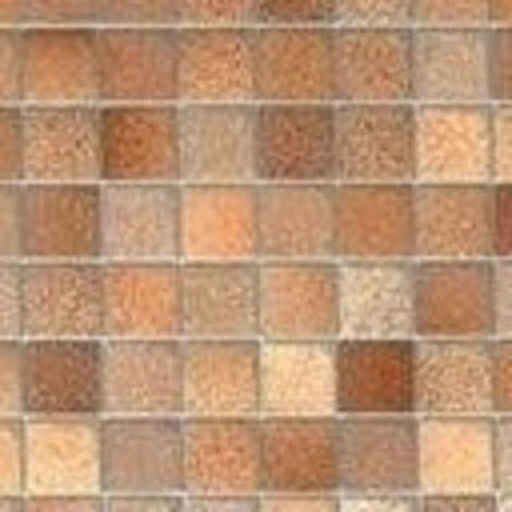 Pellicola Adesiva decorativaPiastrella Marrone