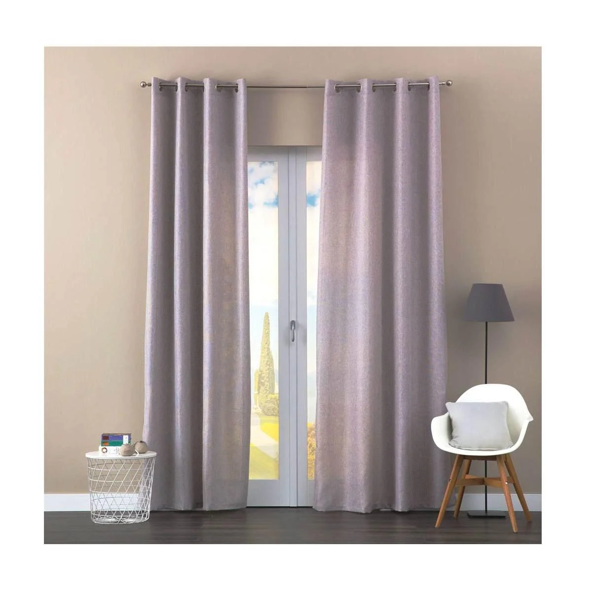 Tenda Lisbona Grigia cm.140x280