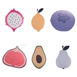 Sottobicchiere frutta in pvc, Fruit Life
