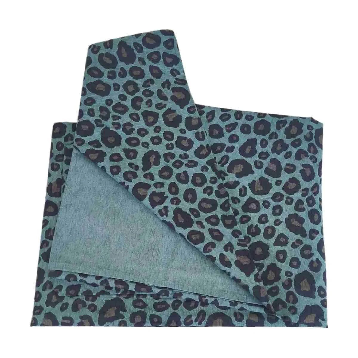 Copripiumino 1 Piazza e Mezza Leopard Blu Avio