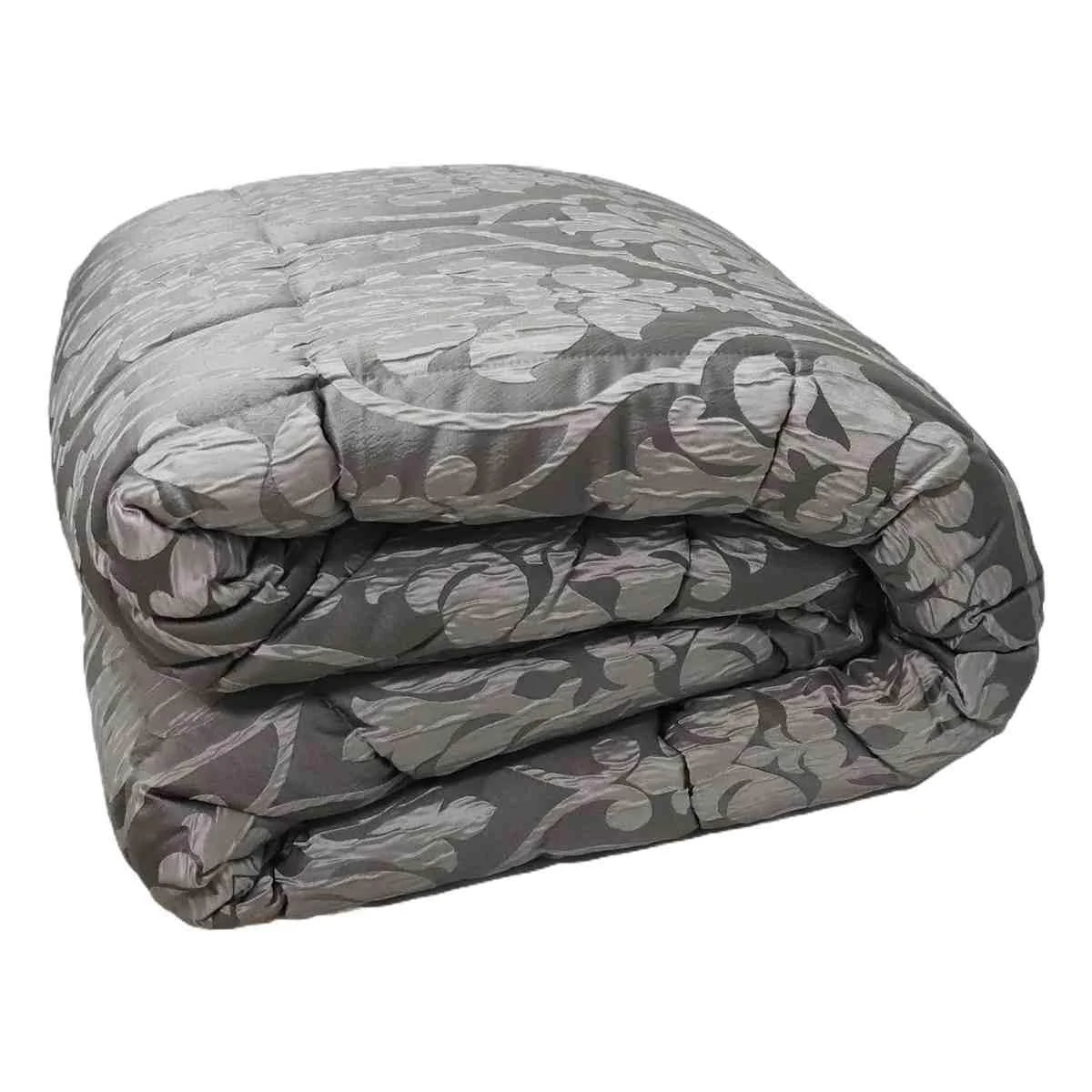 Trapunta Matrimoniale Jacquard Grigio cm.60x260