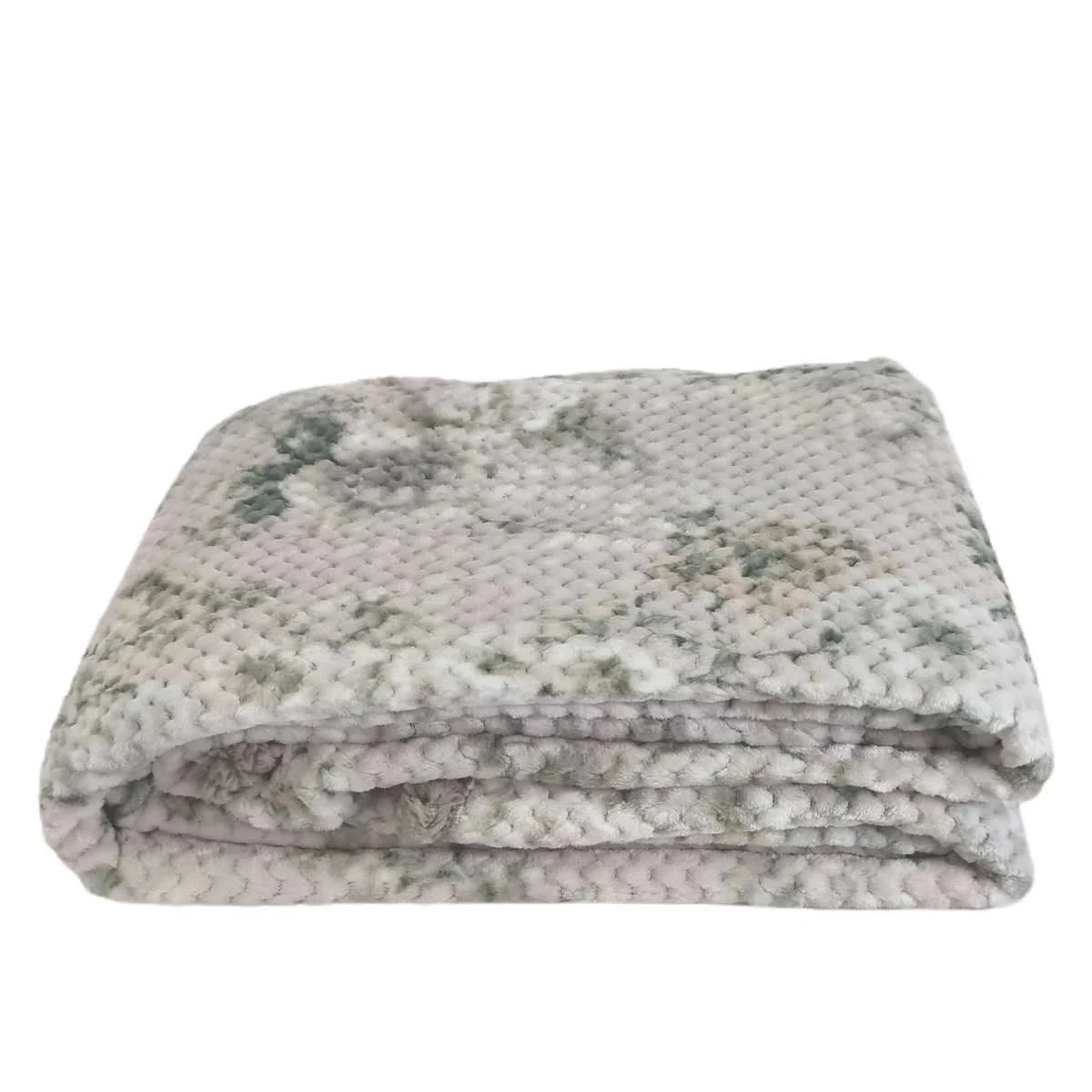 Coperta Plaid Amanda Bianca cm.130x160
