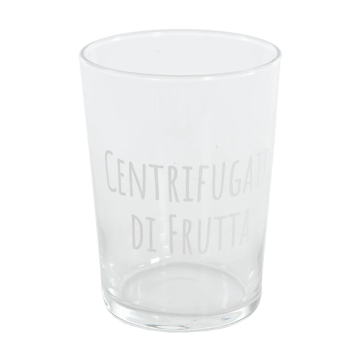 Bicchiere Vetro Centrifugato di Frutta Simple Day ml.500