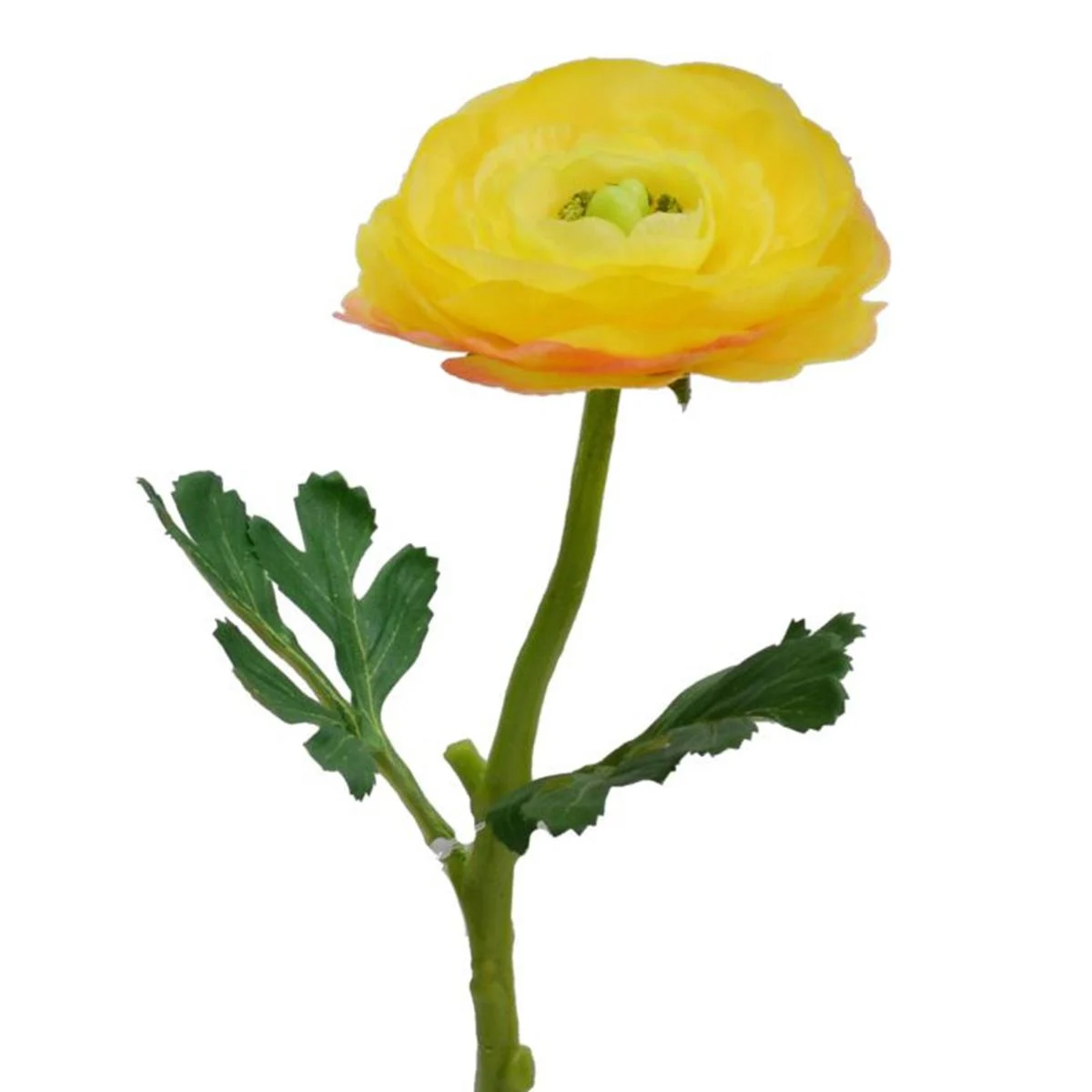 Fiore Ranuncolo Giallo cm.32