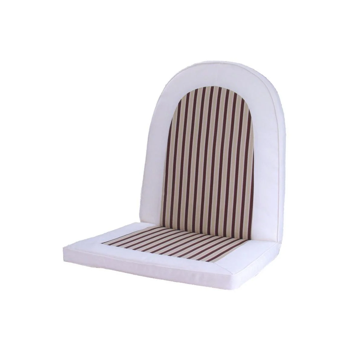 Cuscino Sedia con Schienale Viet Righe cm.58x52x68