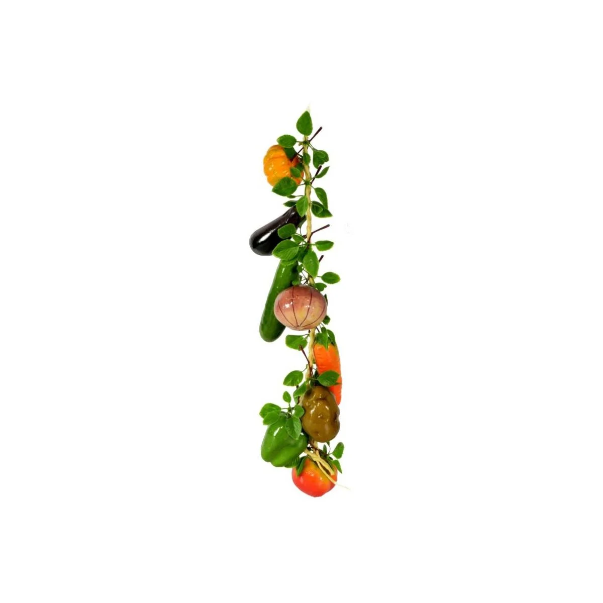 Decorazione Treccia Frutta Verdura cm.60