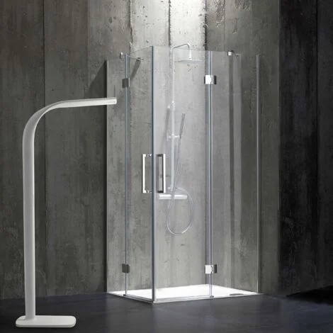 Box Doccia 80X120 In Cristallo 6 Mm Senza TelaioLondon