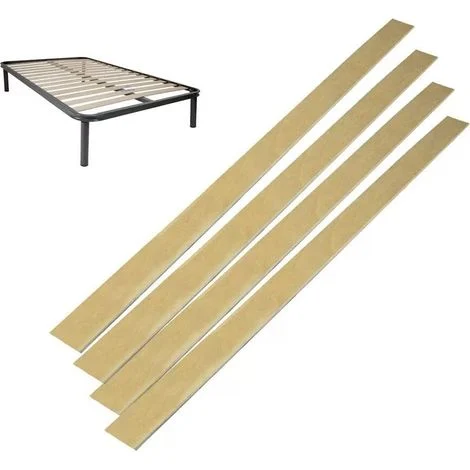 set 4 doghe di ricambio per letto in betulla