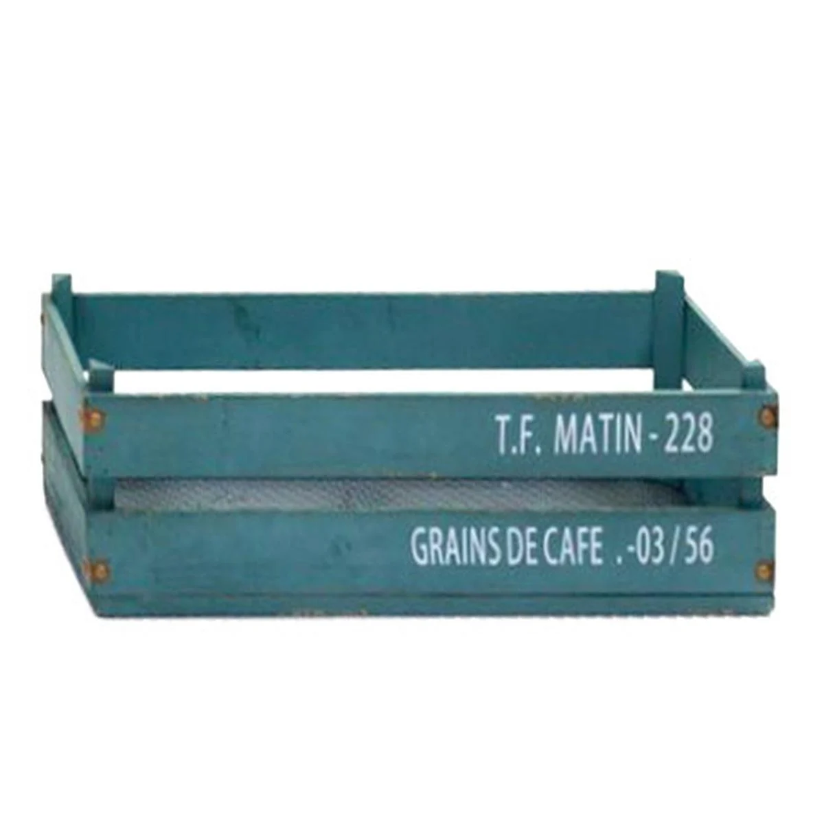 Cassetta Legno Verde con Rete cm.65x26x20