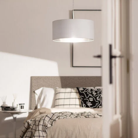 Lampada a Sospensione Lino Reflect Bianco