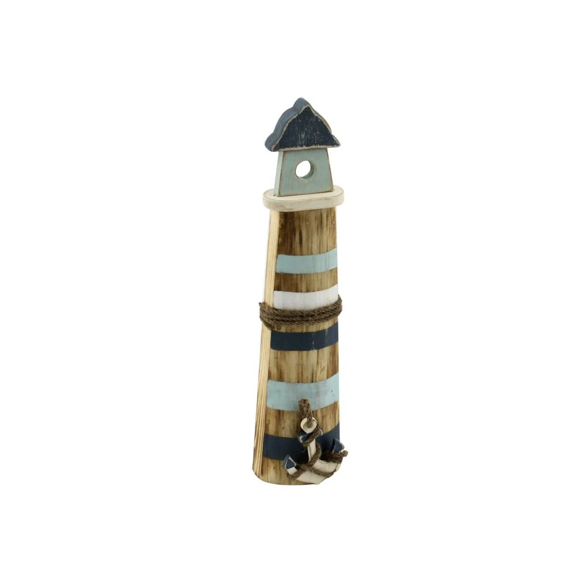 Decorazione Mare Faro Legno cm.8,5x33