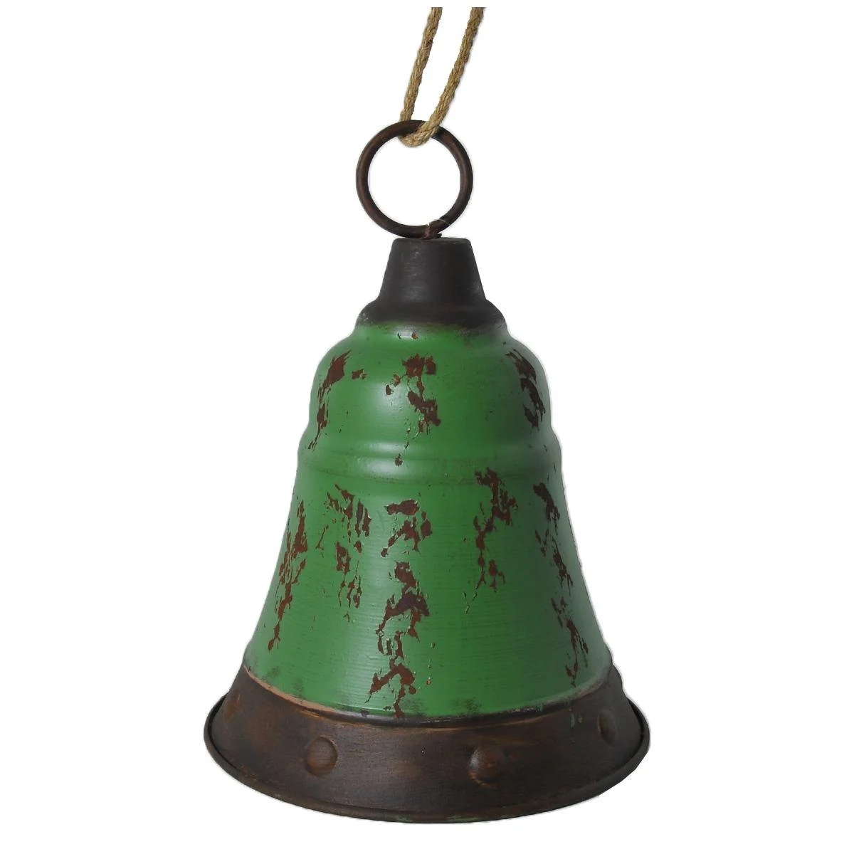 Campana Metallo Verde da Appendere cm.39