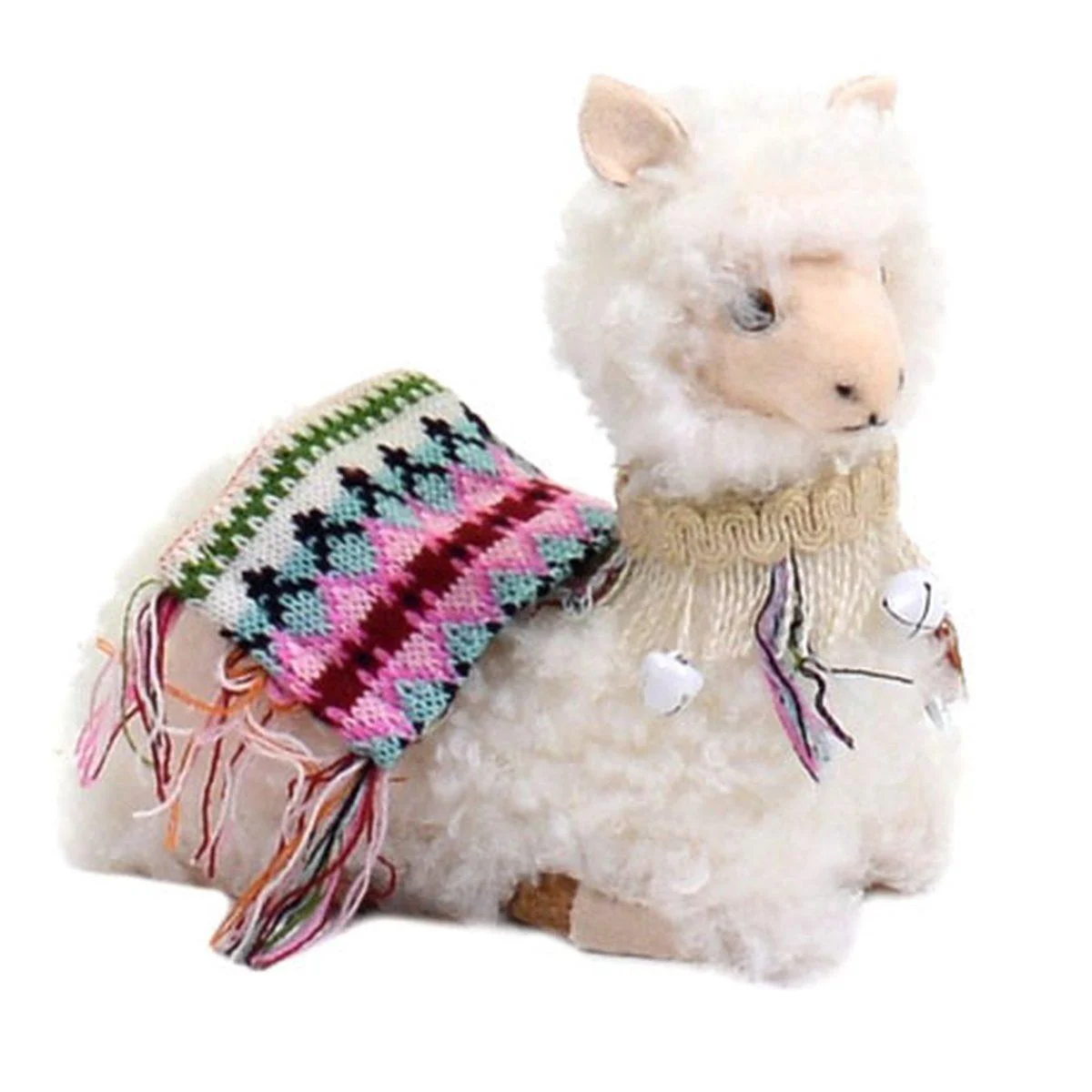 Lama Bianco con Campanelle cm.16x9x18