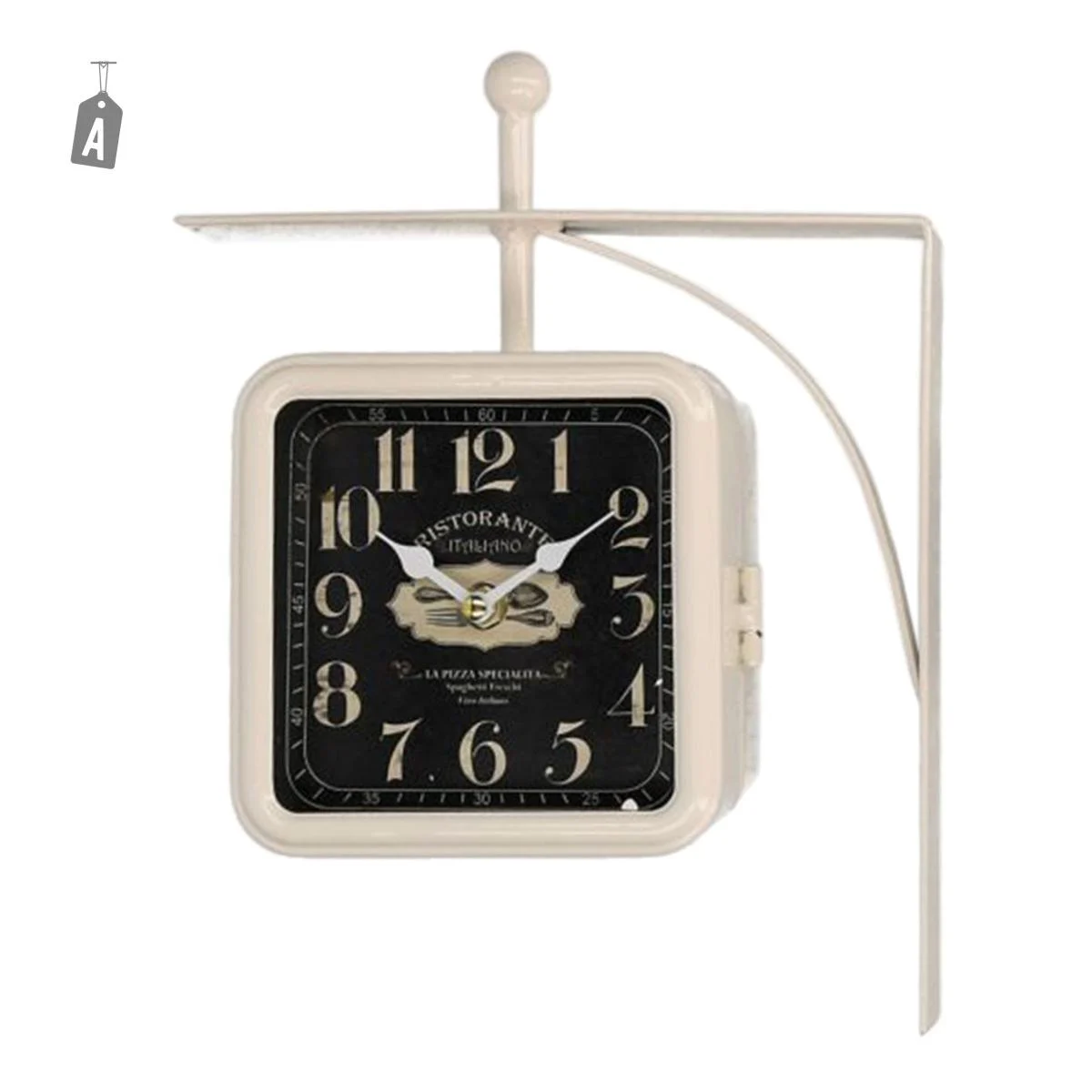 Orologio Parete Bifacciale cm.15x15