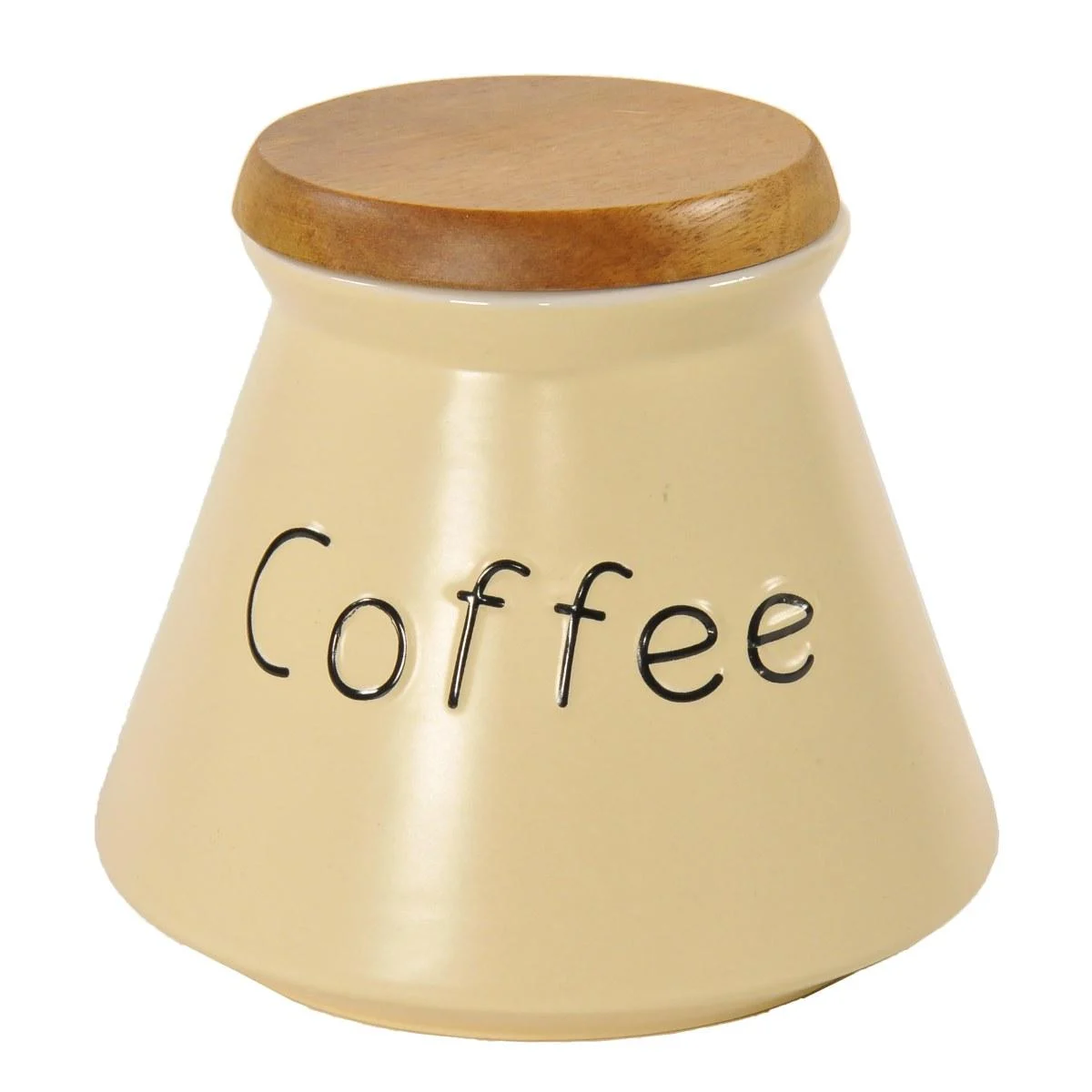 Barattolo Ceramica Svasato Beige Coffee