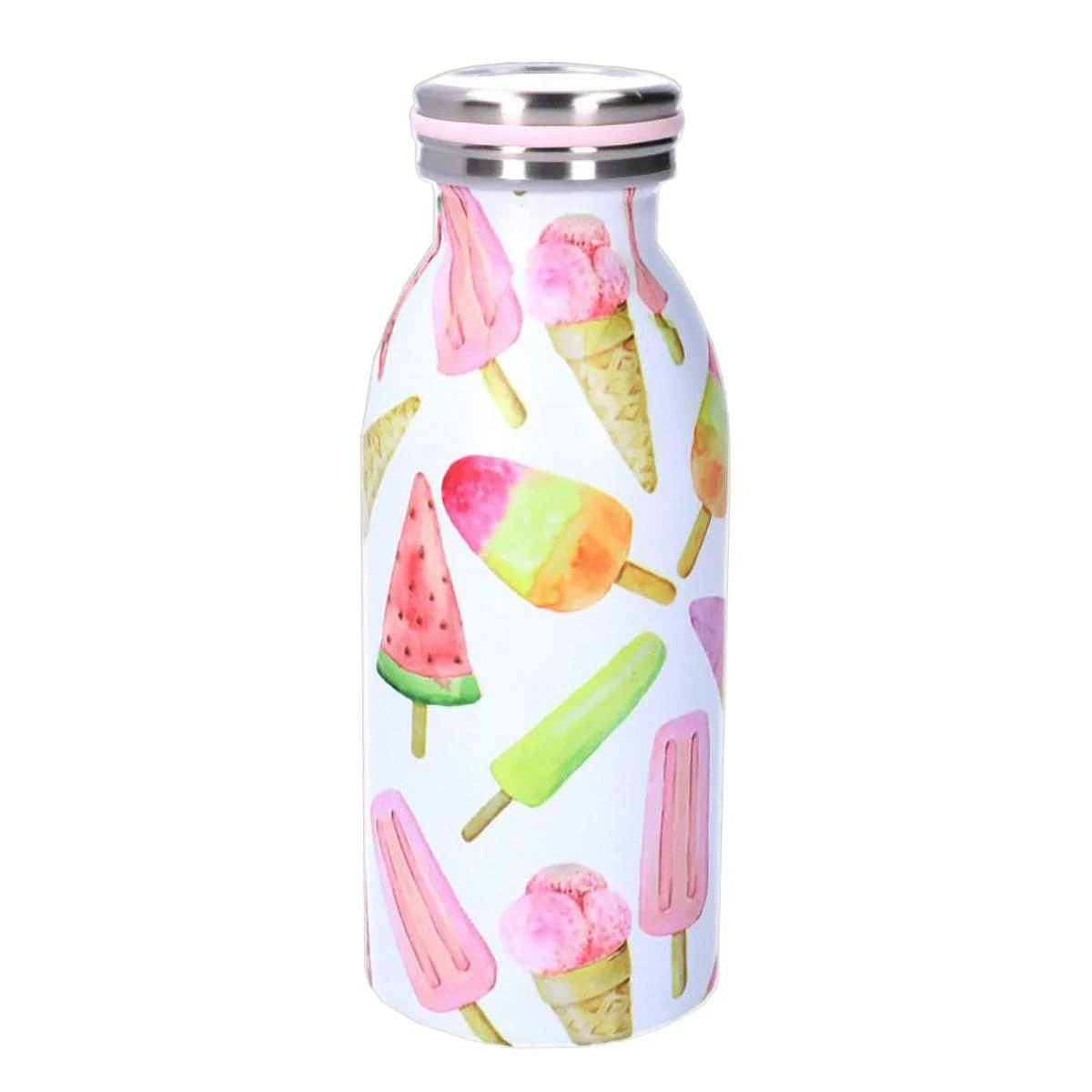Thermos ml.300 Inox Bianco con Gelati