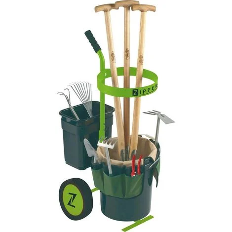 Carrello porta attrezzi da giardino Zipper zi-uvgw1