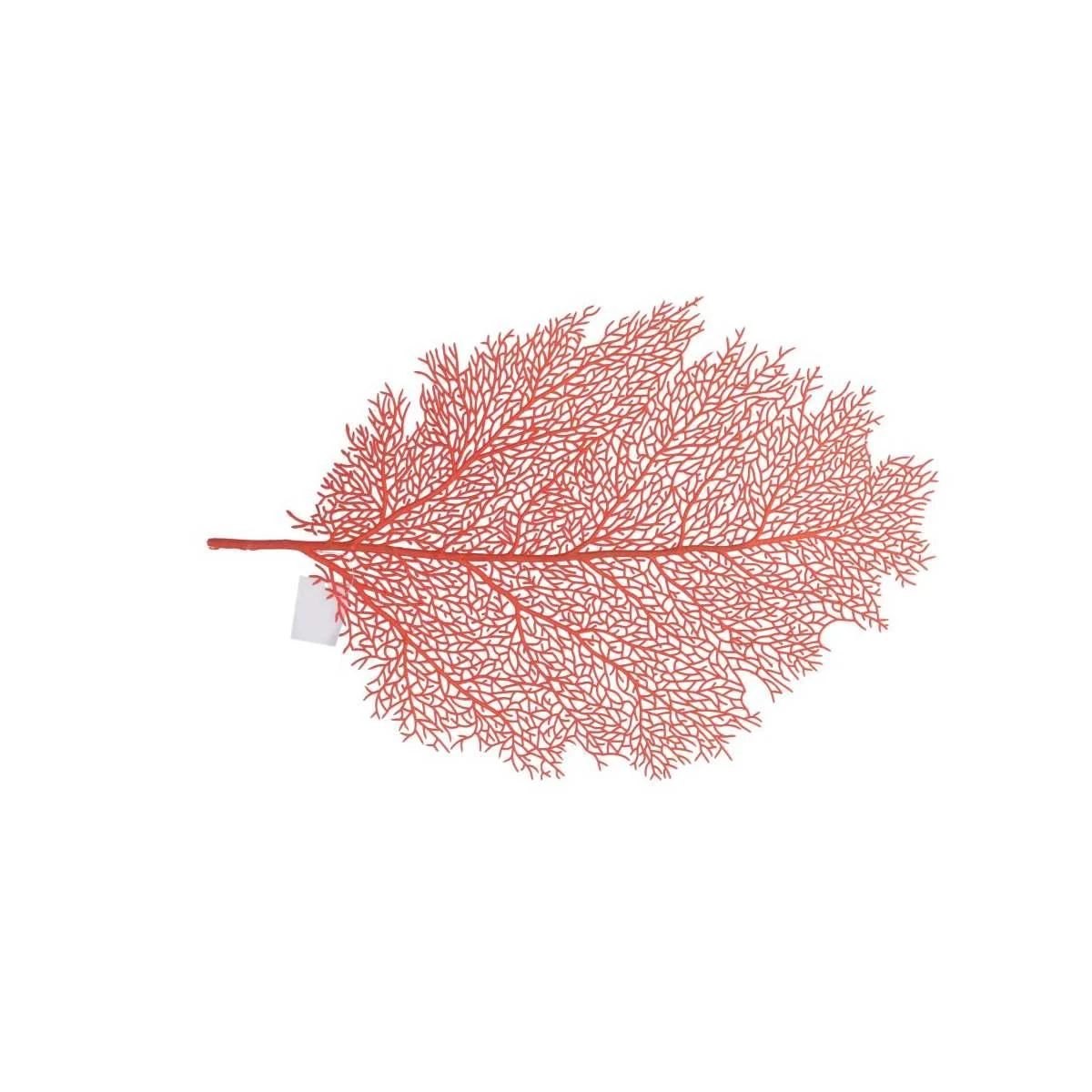 Tovaglietta Sottopiatto Foglia Arancio cm.56